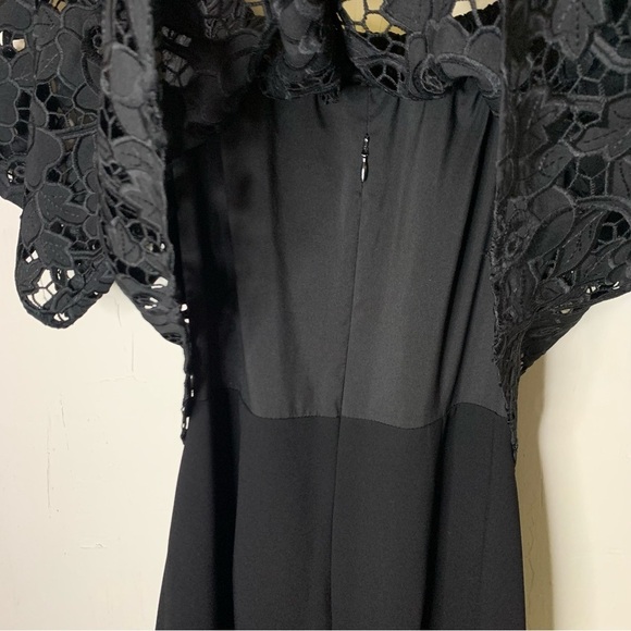 Shoshanna Black Lace off the Shoulder Dress​ - Picture 11 of 12